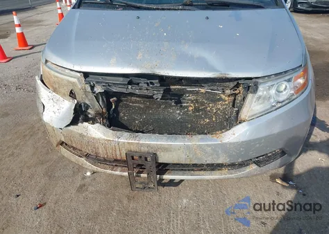 2013 Honda Odyssey Ex z USA, uszkodzony, nr VIN 5FNRL5H45DB082818